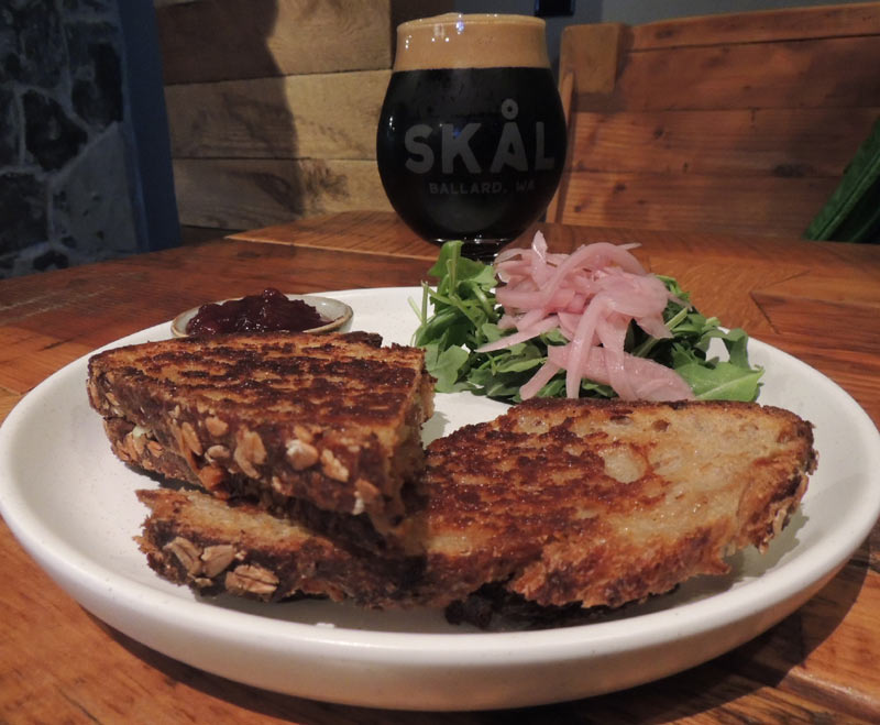 Skal’s Gjetost Grilled Cheese.